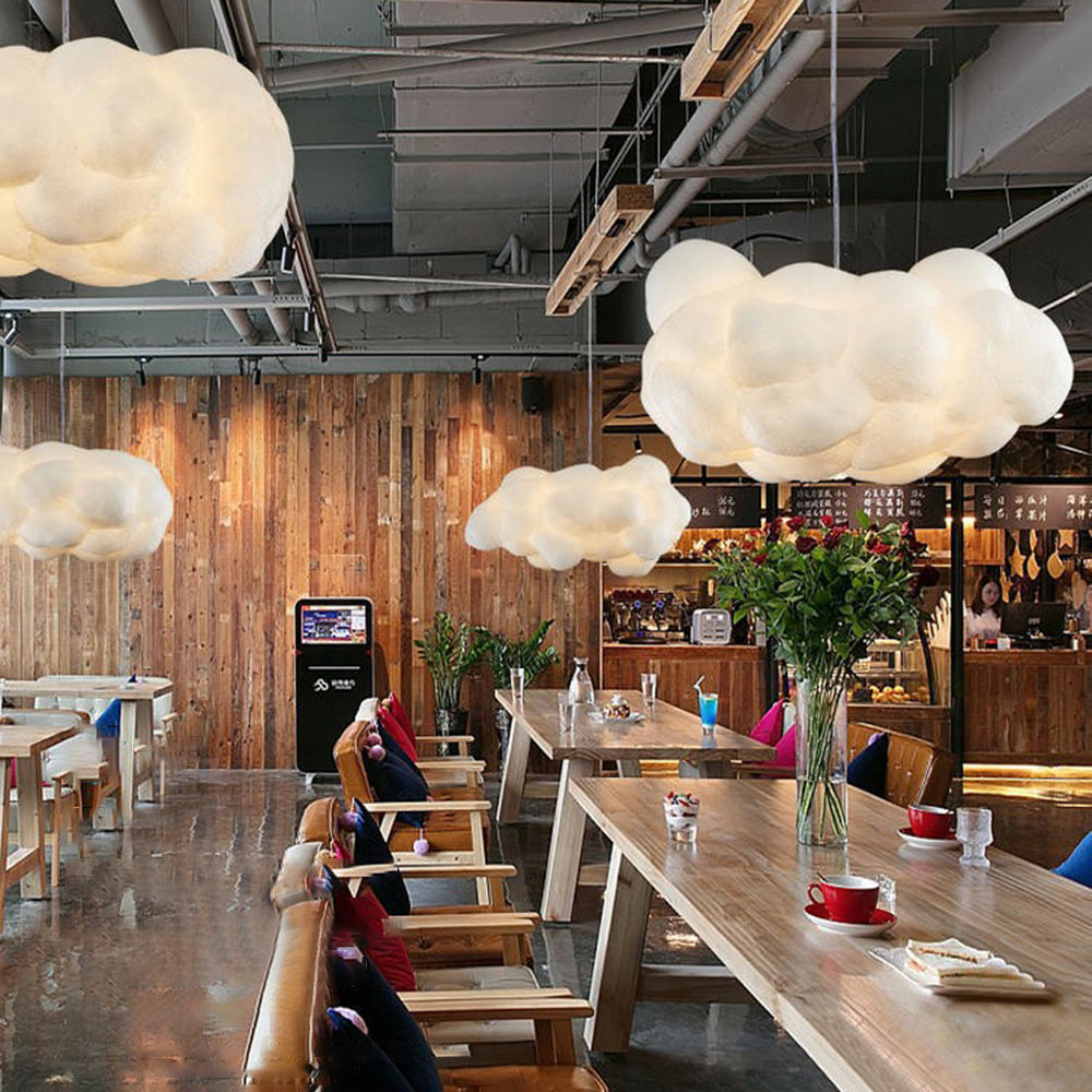 SoftSky | Minimalistisk Fluffy Cloud Lampe