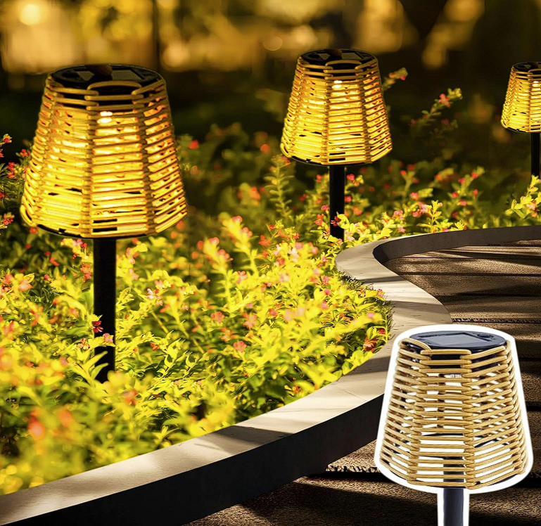 SolarWoven | Elegant Havelampe