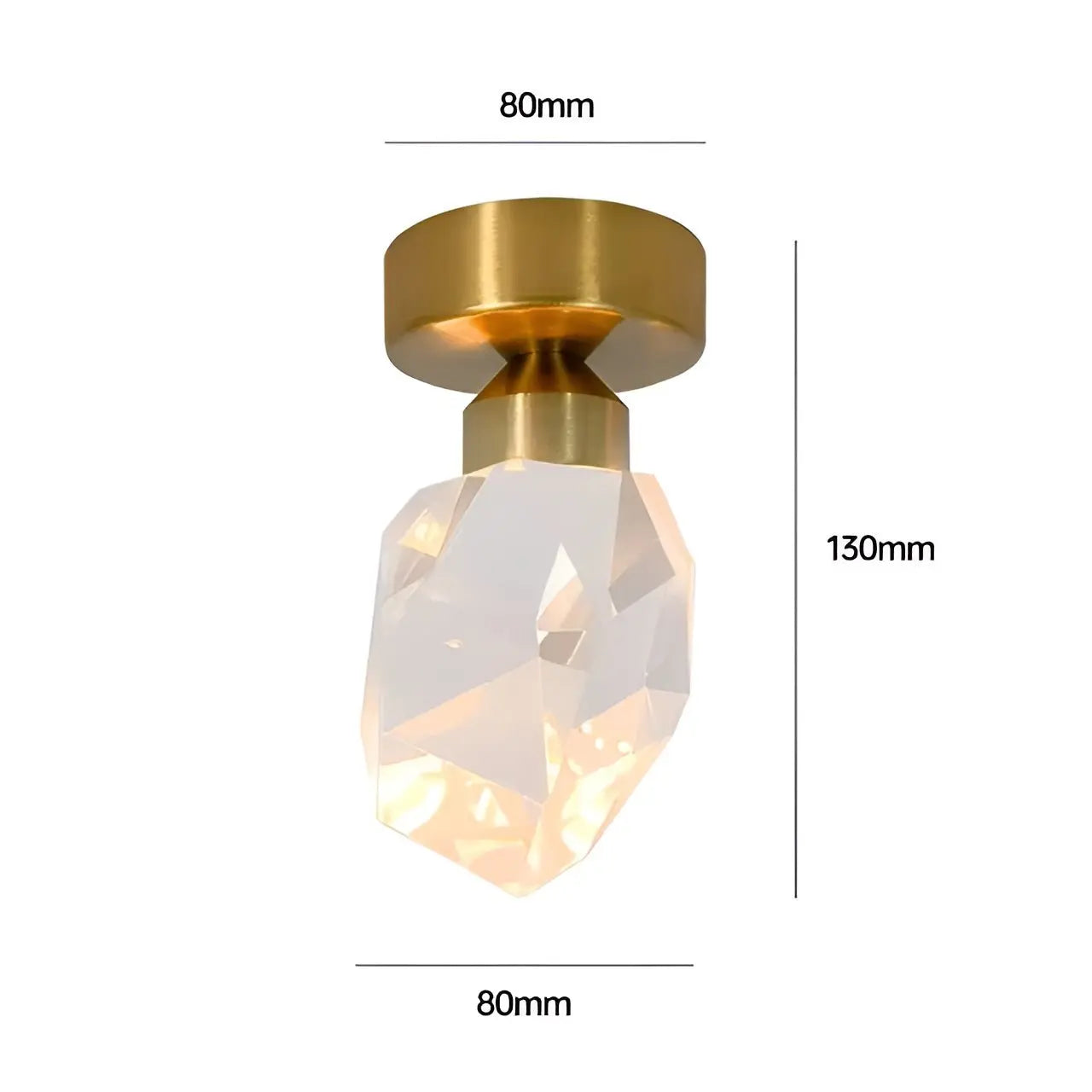 SparkLuxe | Luksuriøs Krystal LED Pendellampe