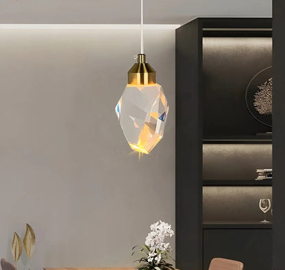 SparkLuxe | Luksuriøs Krystal LED Pendellampe