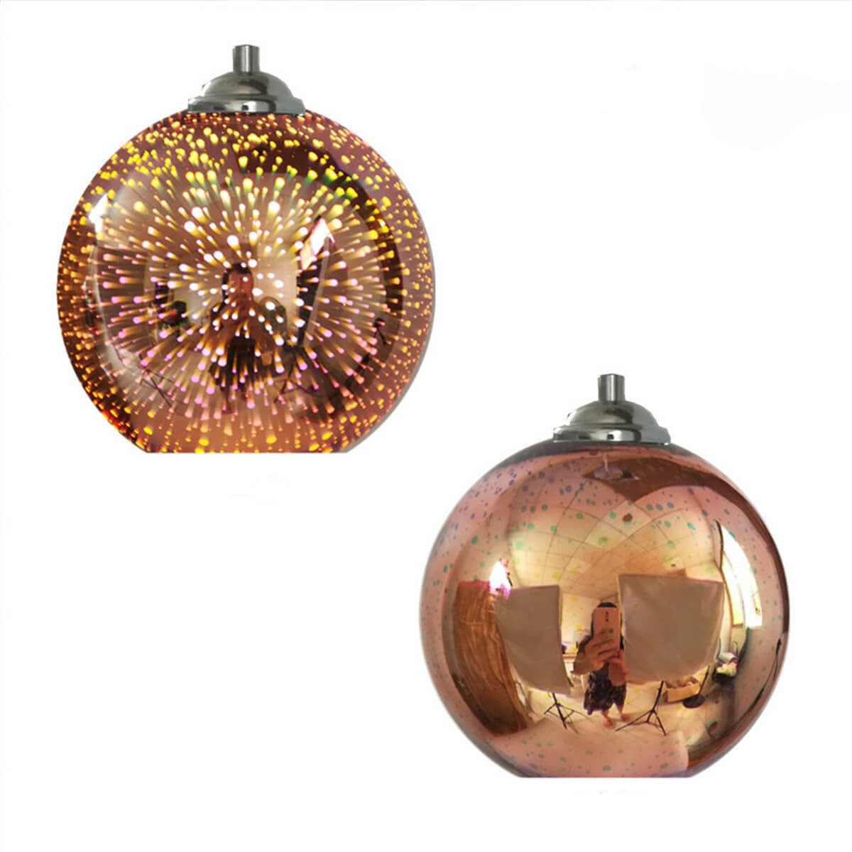 SparkleSphere | Dekorativ Glaslampe