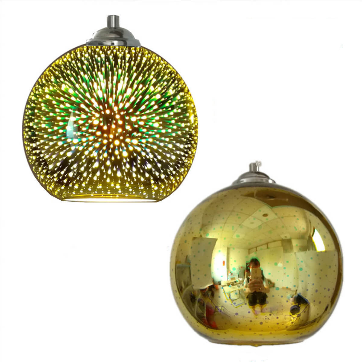 SparkleSphere | Dekorativ Glaslampe