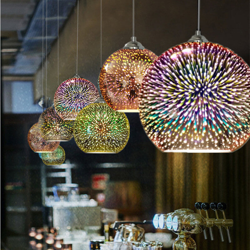SparkleSphere | Dekorativ Glaslampe