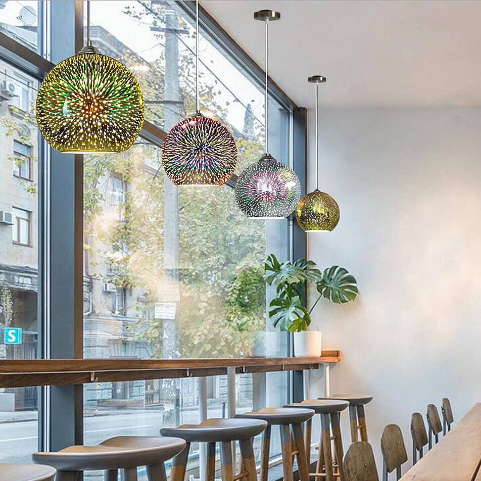 SparkleSphere | Dekorativ Glaslampe