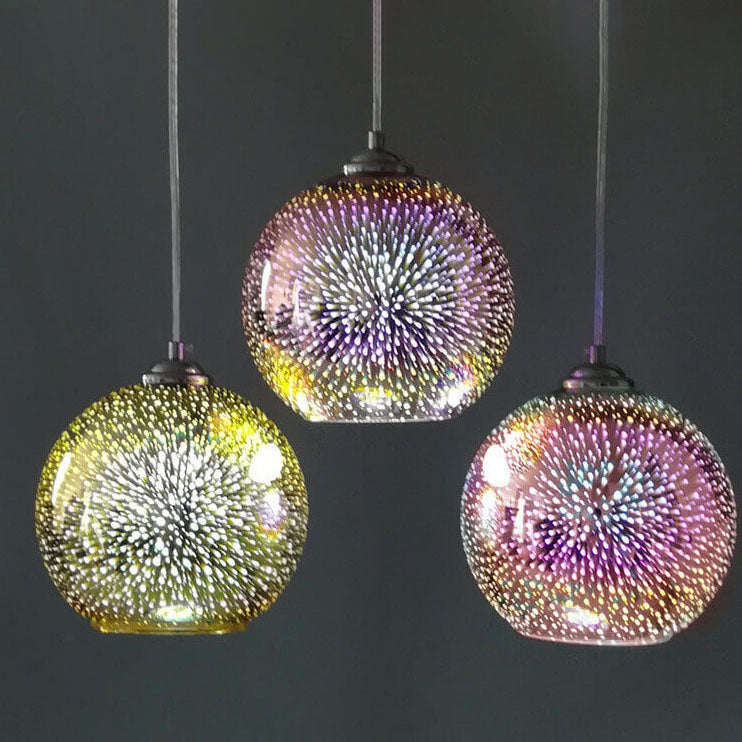 SparkleSphere | Dekorativ Glaslampe