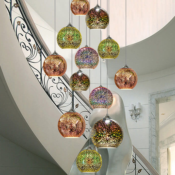 SparkleSphere | Dekorativ Glaslampe