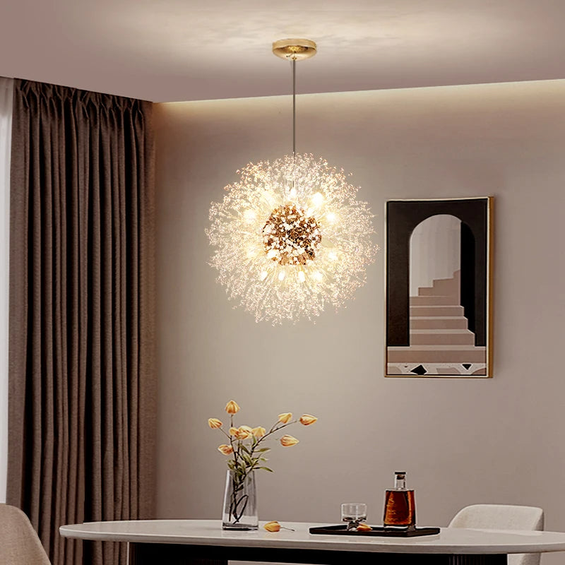 SparklingLight | Funklende Blomster Loftlampe