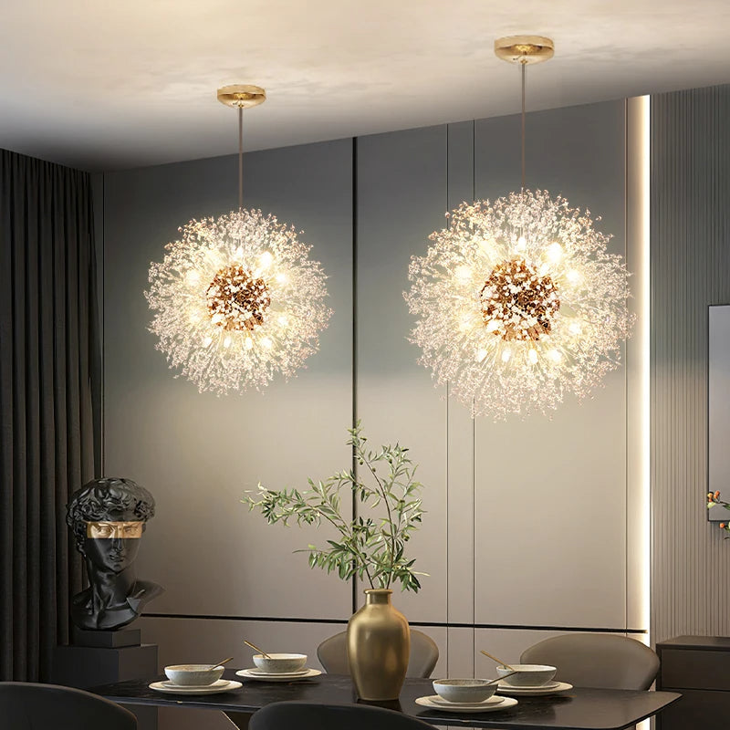 SparklingLight | Funklende Blomster Loftlampe