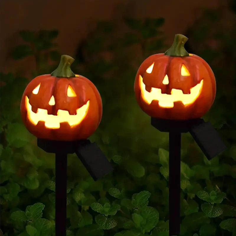 SpookGlow | Magisk Solcelle Græskarlygte