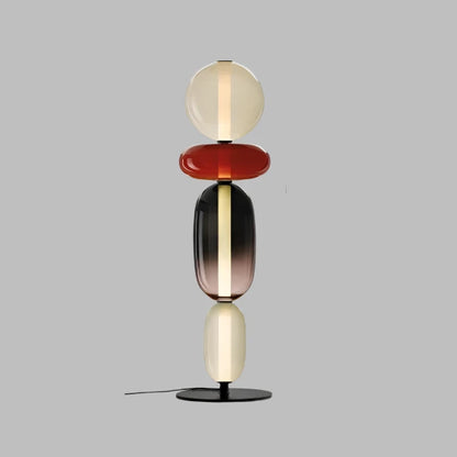 StackGlow | Livlig Glasgulvlampe