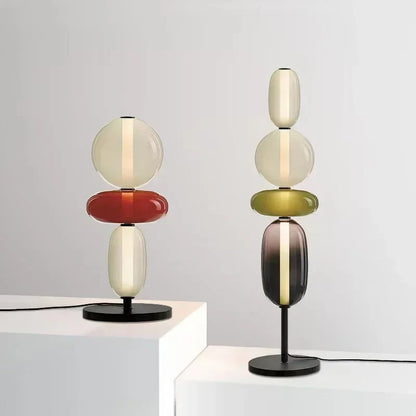 StackGlow | Livlig Glasgulvlampe