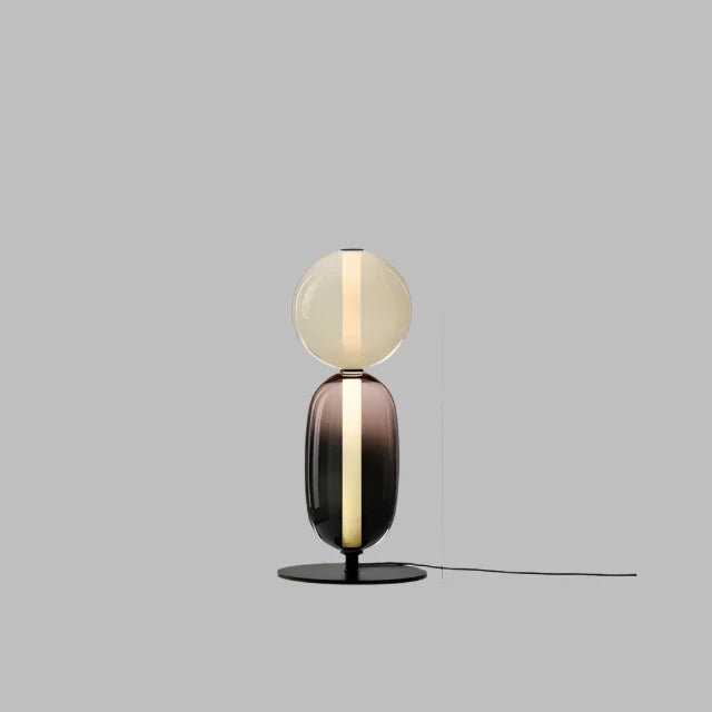 StackGlow | Livlig Glasgulvlampe
