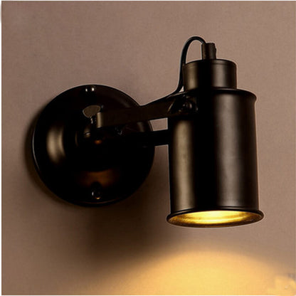 SteelCraft | Industriel Cylindrisk Væglampe