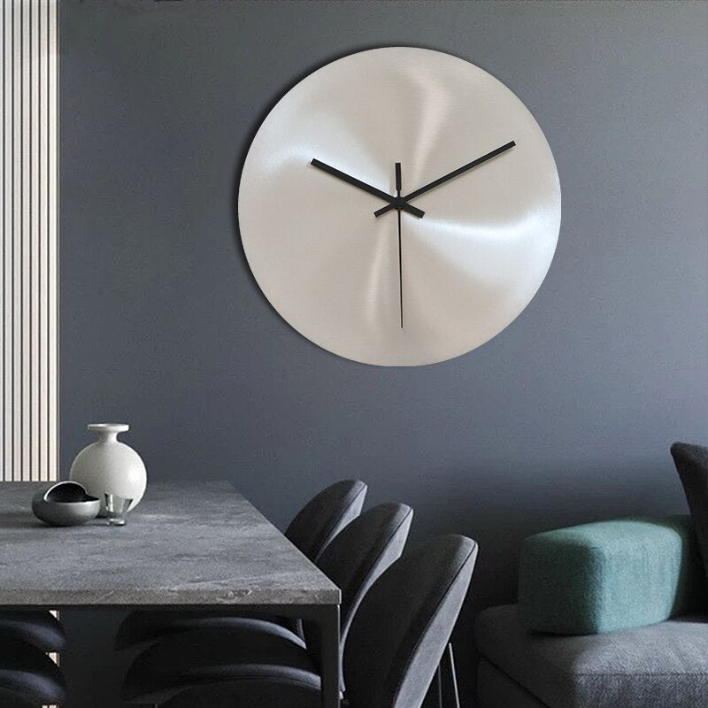 SteelTime | Sleek Modern Vægur
