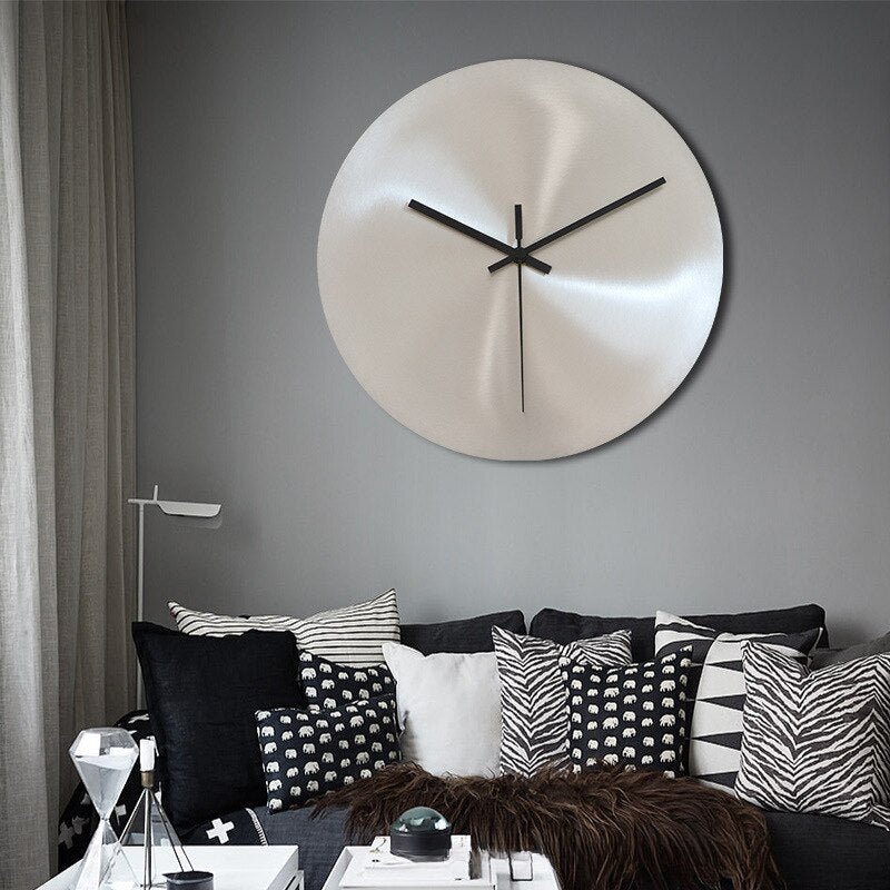 SteelTime | Sleek Modern Vægur