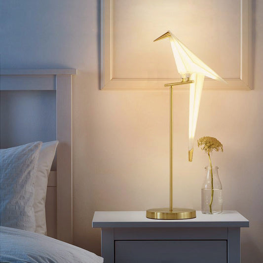 StellarBird | Elegant Origami Fuglelampe