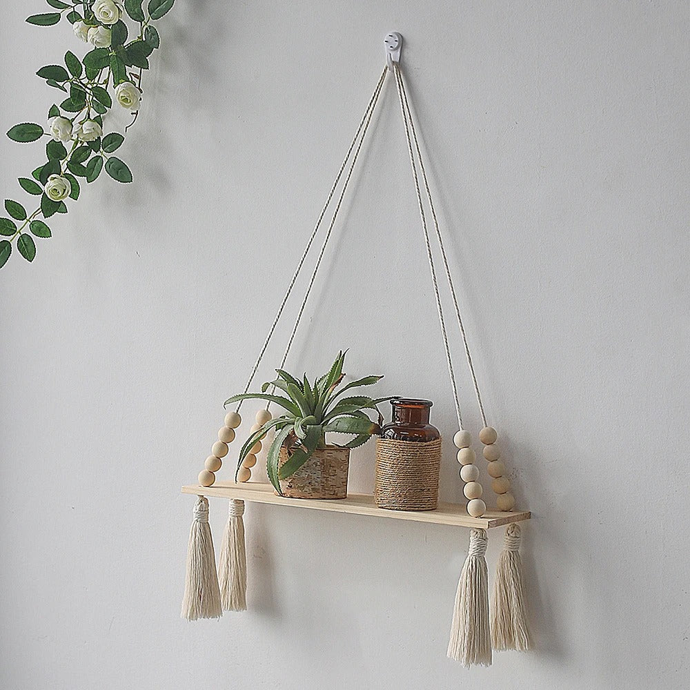 SwingRope | Minimalistisk & Luksus Hængende Plantehylde