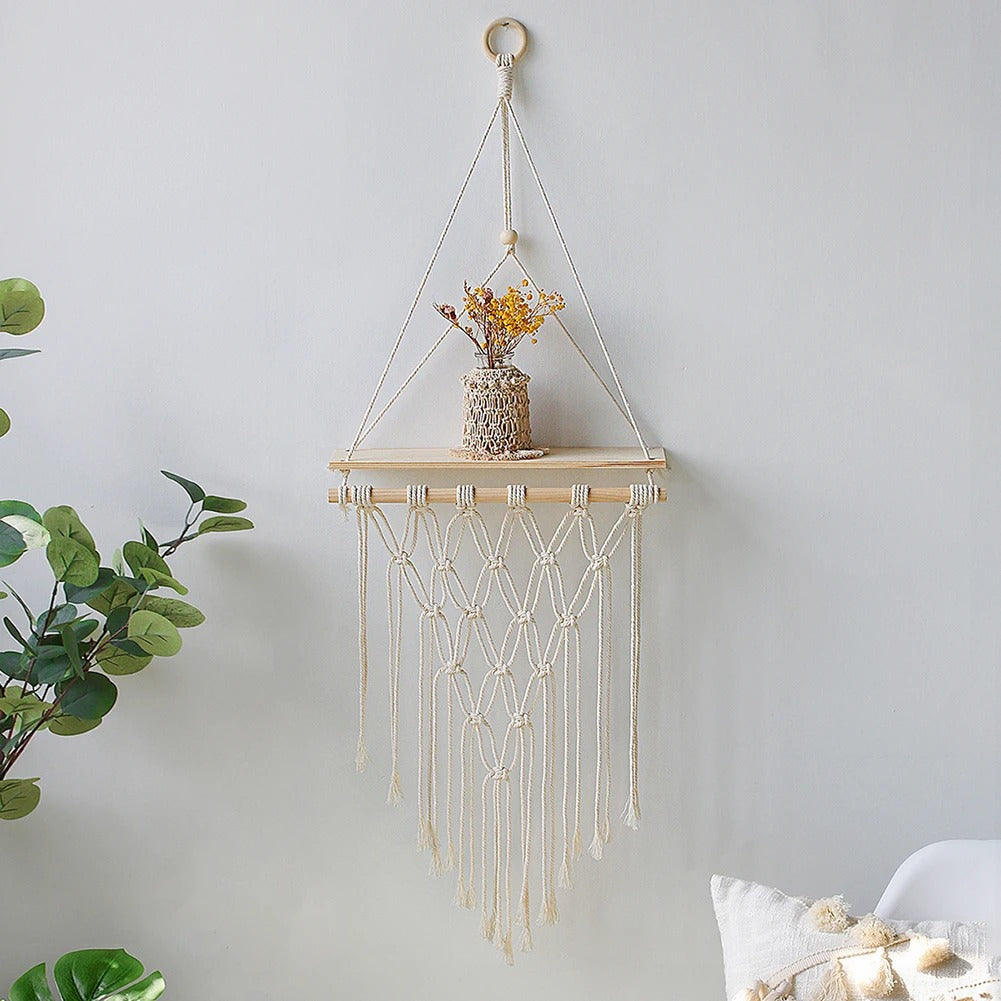 SwingRope | Minimalistisk & Luksus Hængende Plantehylde