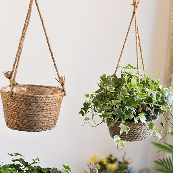 SwingScape | Minimalistisk og Elegant Vævet Planteholder