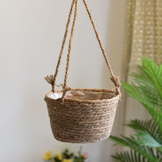 SwingScape | Minimalistisk og Elegant Vævet Planteholder1