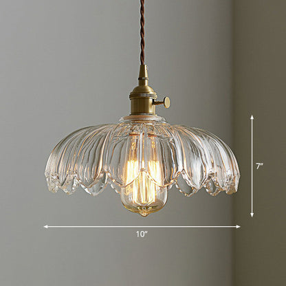 TanGlobe | Industriel Glas Hængelampe