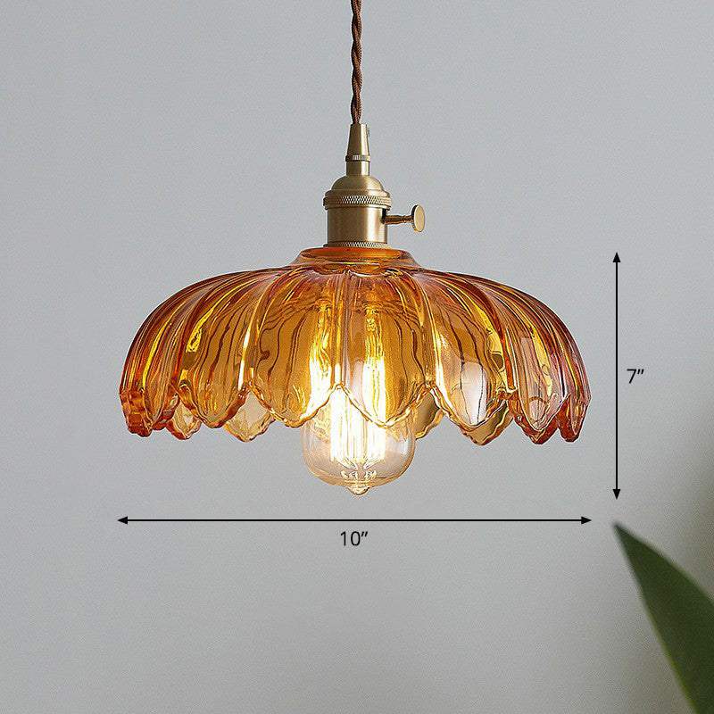 TanGlobe | Industriel Glas Hængelampe