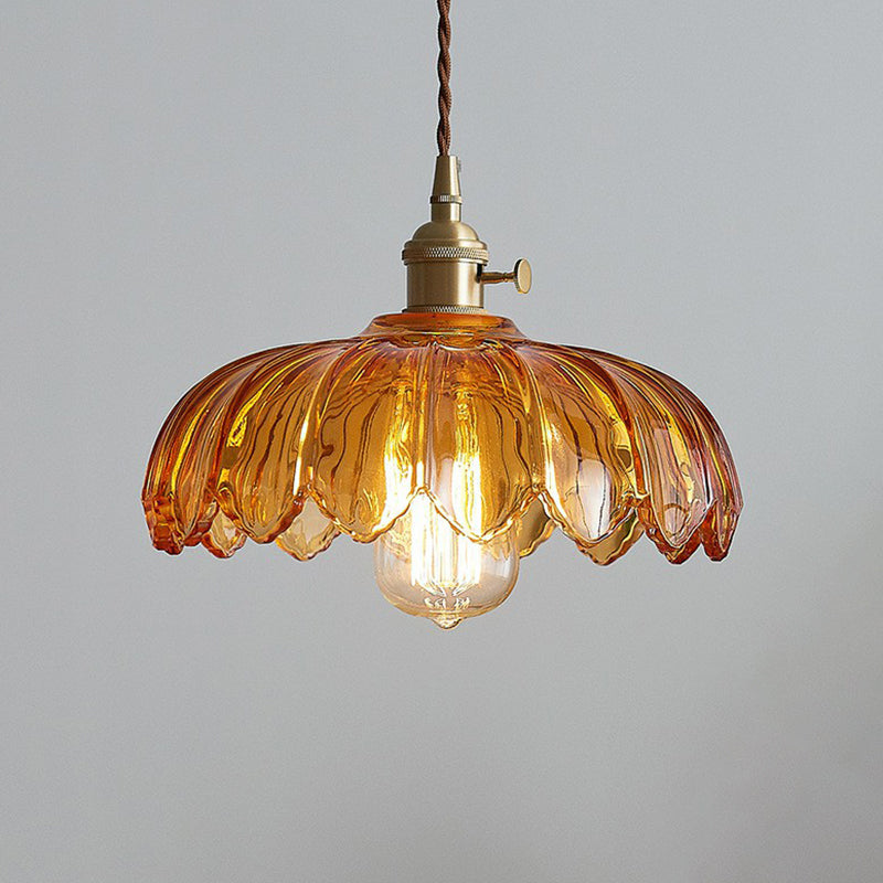 TanGlobe | Industriel Glas Hængelampe