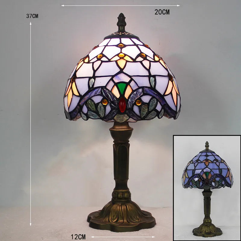 MosaicGlow | Klassisk Glasbordlampe