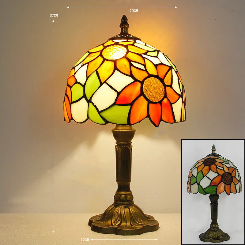 MosaicGlow | Klassisk Glasbordlampe