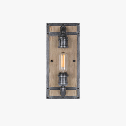 TimberBeam | Retro Industriel Væglampe