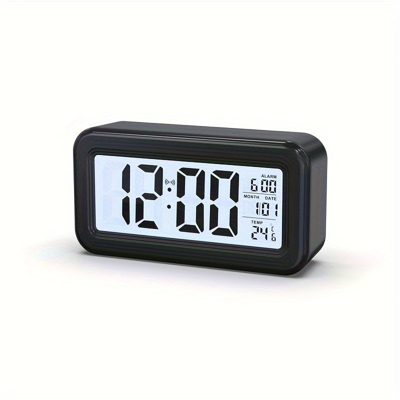 TimeClear | Slank LCD Digital Vækkeur