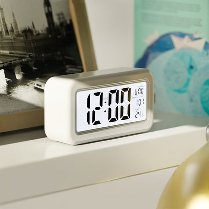 TimeClear | Slank LCD Digital Vækkeur