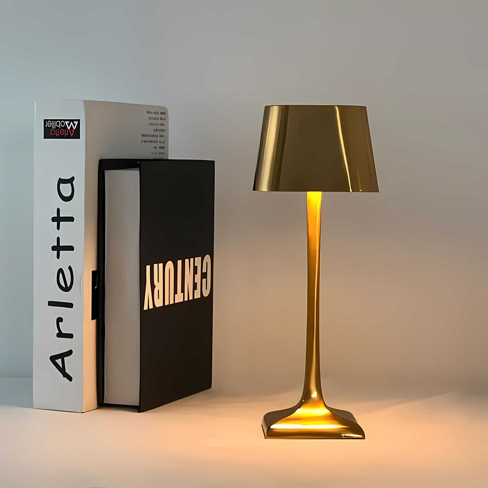 TowerEdge | Berøringsfølsom & Trådløs Bordlampe