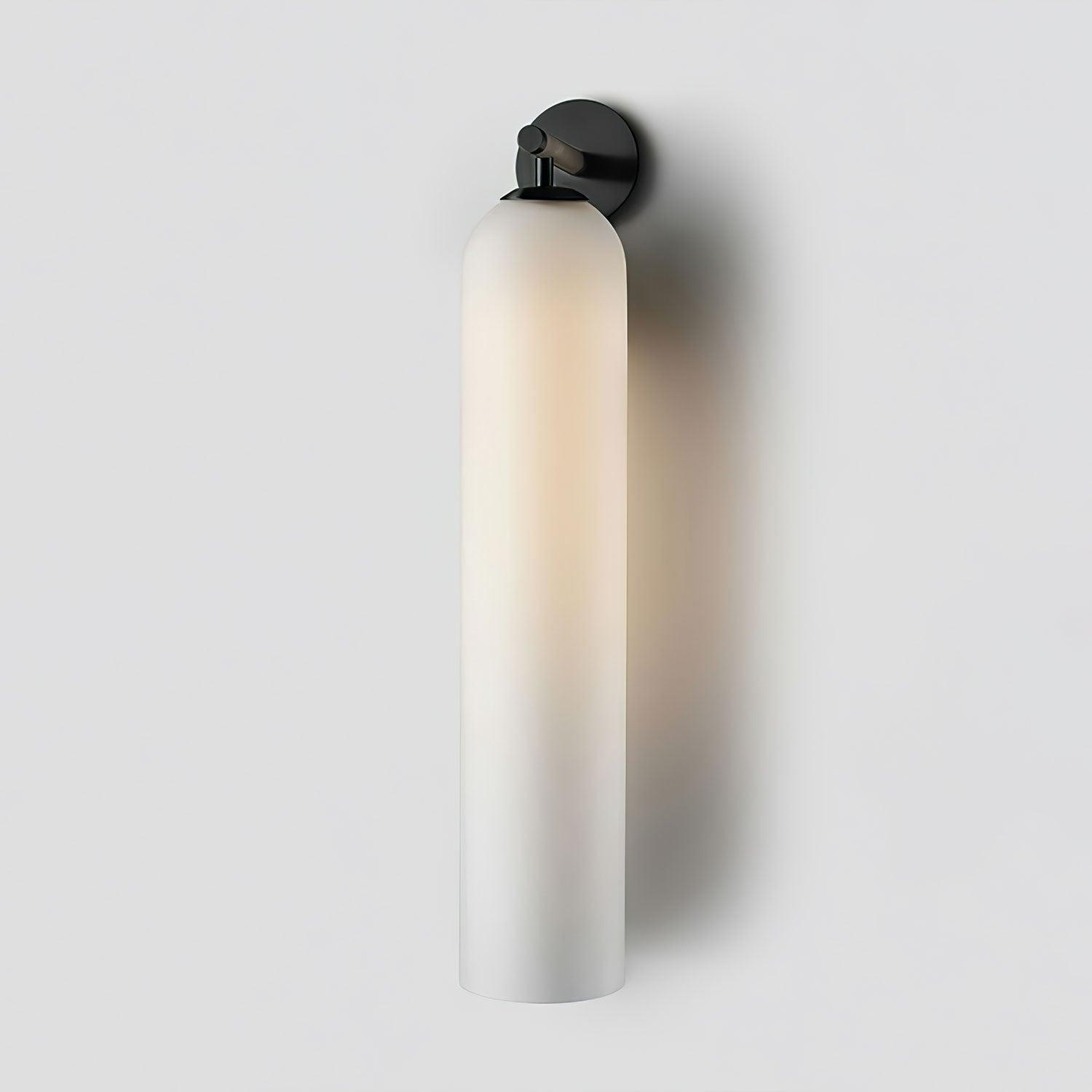 TubeShine | Elegant Glas Tube Væglampe