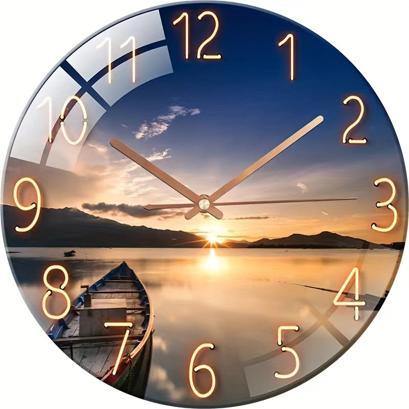 TwilightClock | Fangende Solnedgang Vægur