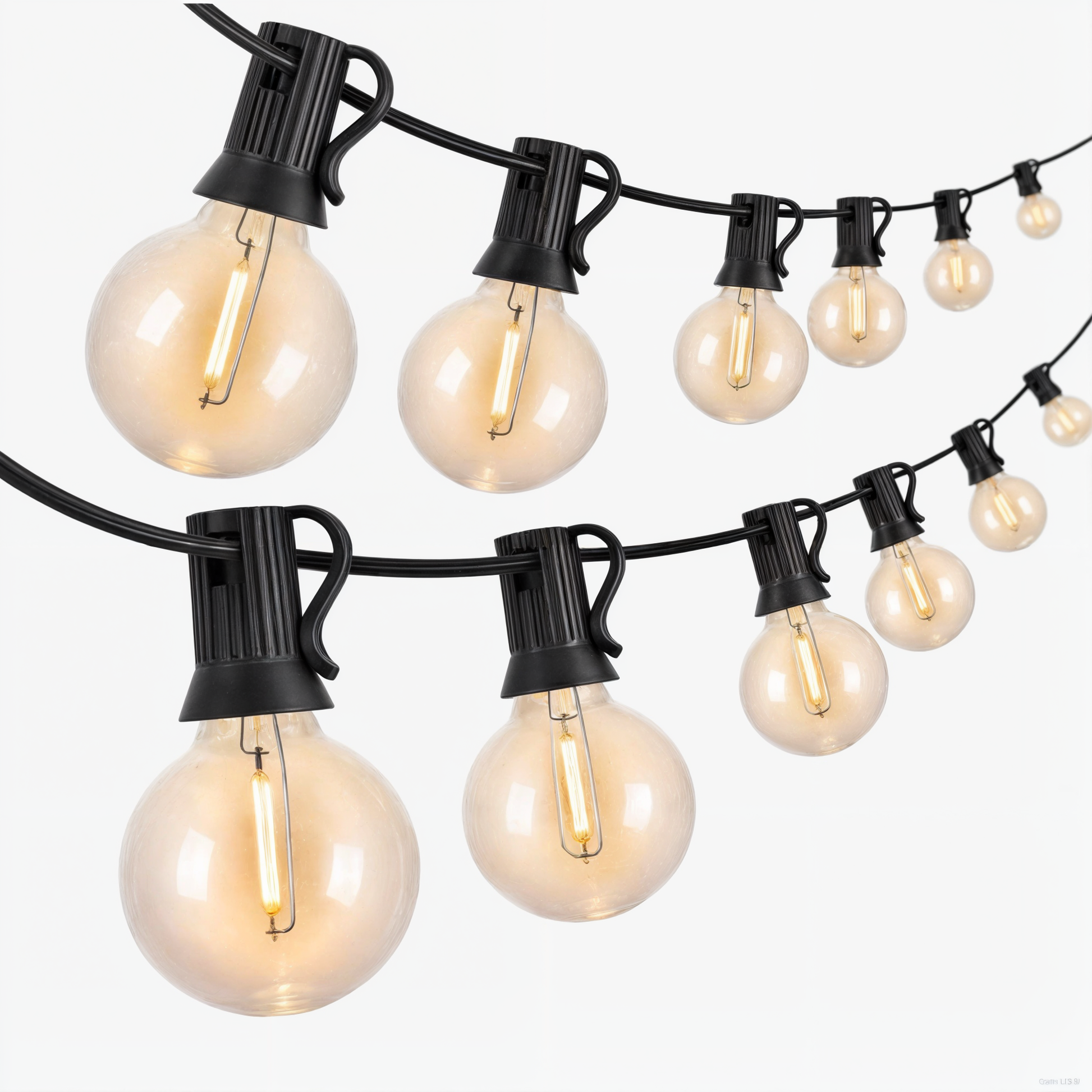 TwinkleTrail | Udendørs LED lyskæde med varmt lys og vandtæt design