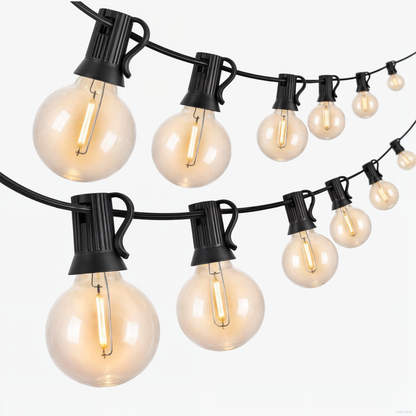 TwinkleTrail | Udendørs LED lyskæde med varmt lys og vandtæt design
