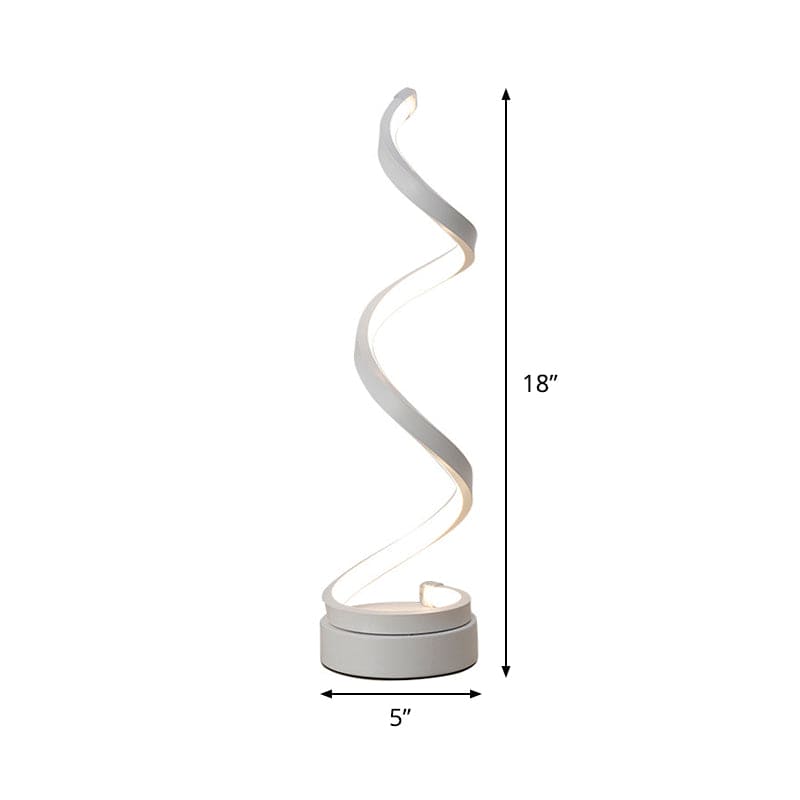 TwirlBright | Stylish LED Lamp