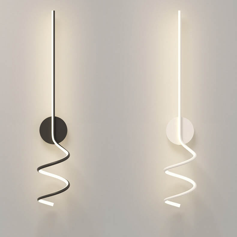 TwistGlow | Minimalistisk Væglampe