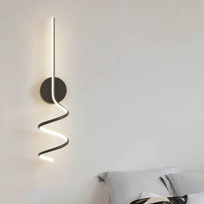 TwistGlow | Minimalistisk Væglampe