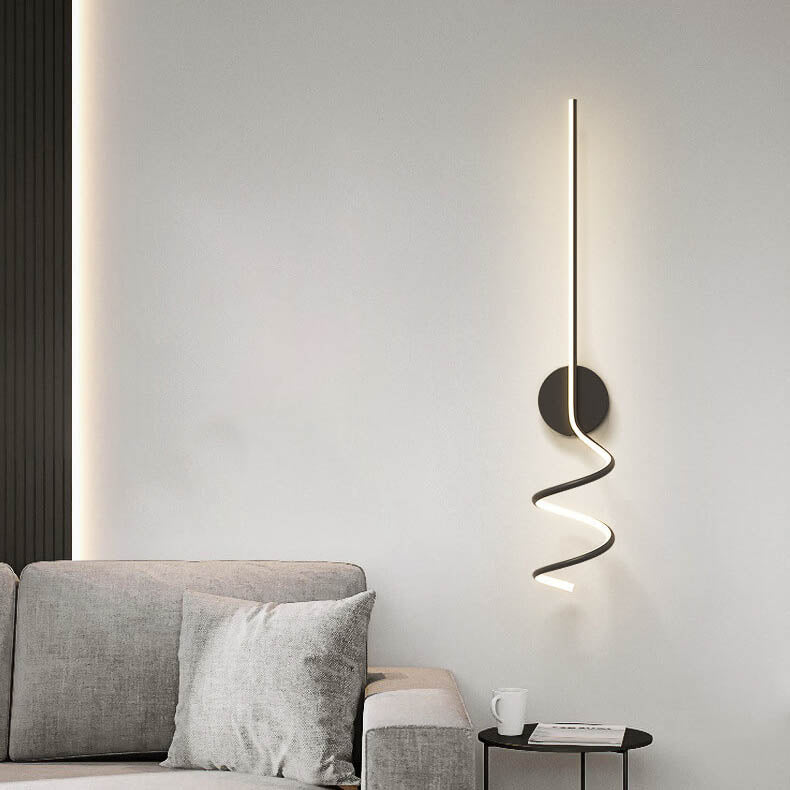TwistGlow | Minimalistisk Væglampe