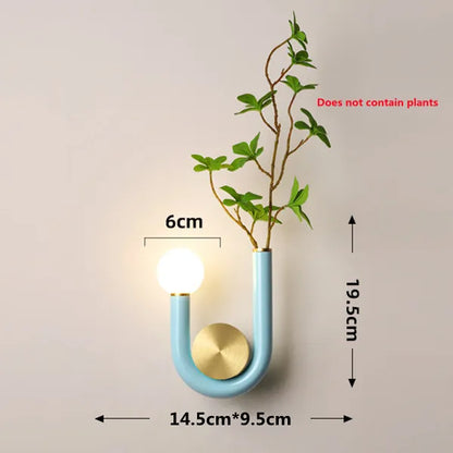 UShine | U-Formet Væglampe med Moderne LED