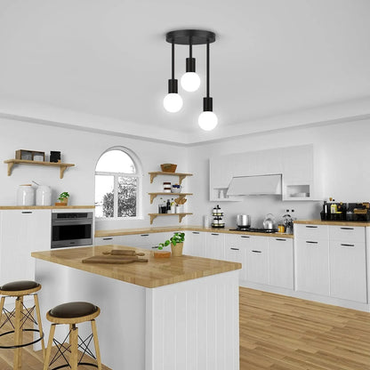 UrbanLite | Industriel Tri-Bulb Loftlampe
