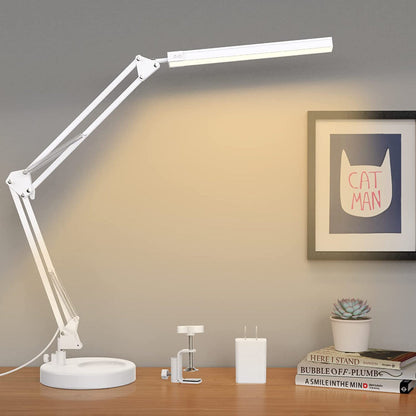 VersaLite | Justerbar LED-lampe med Klemme og Roterende Arm