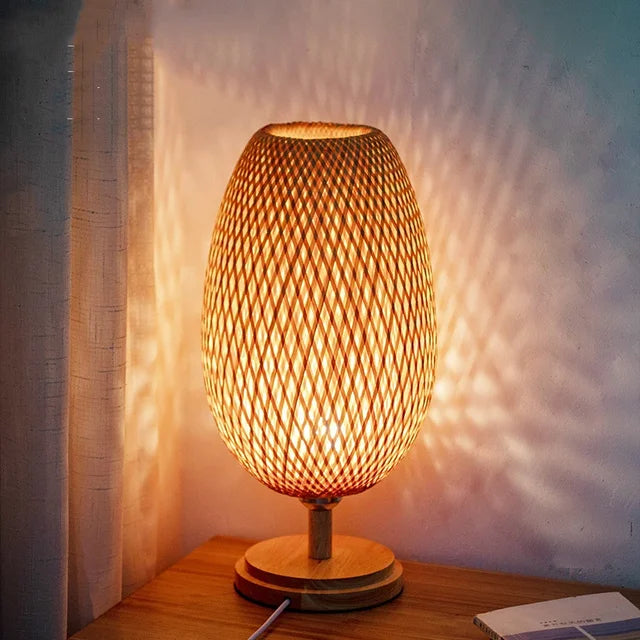 ZenBamboo | Elegant Bordlampe