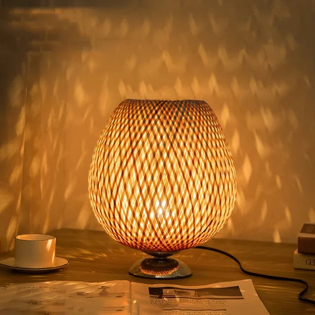 ZenBamboo | Elegant Bordlampe