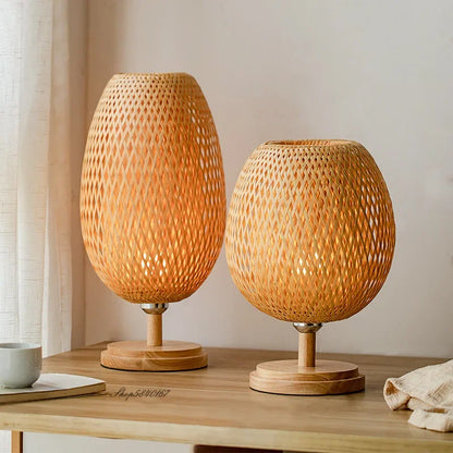 ZenBamboo | Elegant Bordlampe