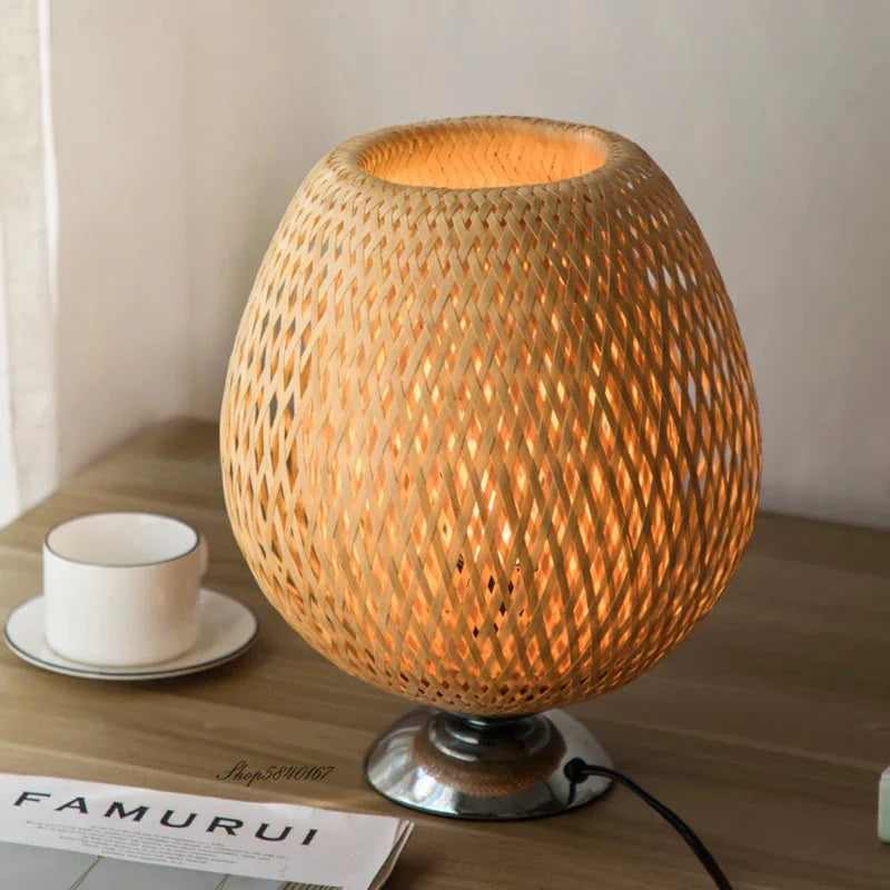 ZenBamboo | Elegant Bordlampe