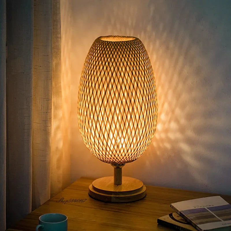 ZenBamboo | Elegant Bordlampe