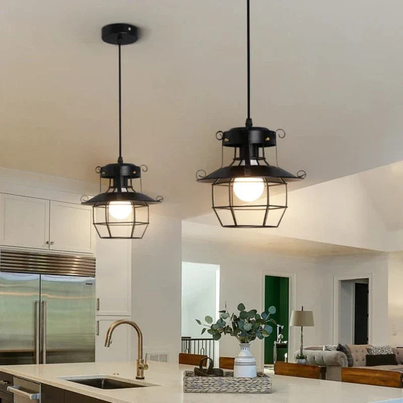 VintageVault | Industriel Loftlampe